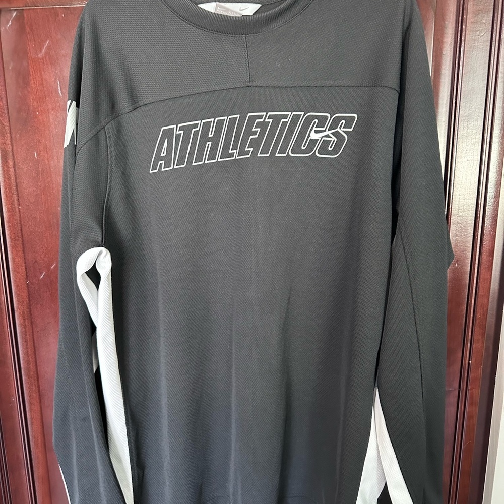 Athletics Black and Gray Men's Shirt